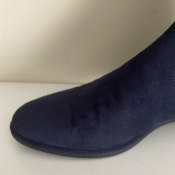 Marc Fisher Humor Blue Suede over the knee boots - Picture 10 of 14